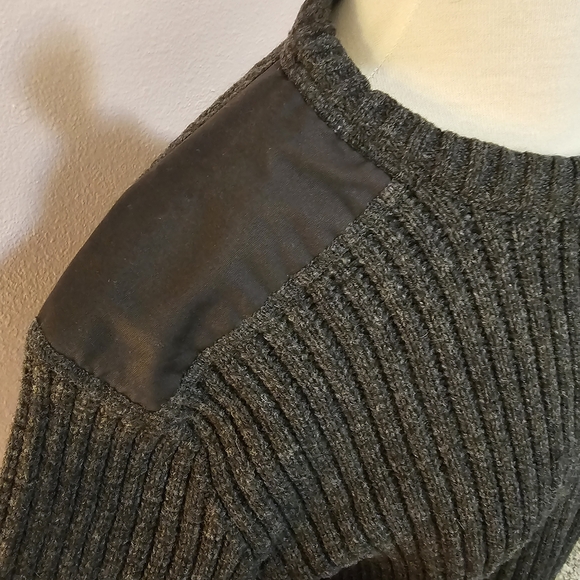 Fjallraven Dark Gray- Black Sarek Knit Sweater - Picture 3 of 12